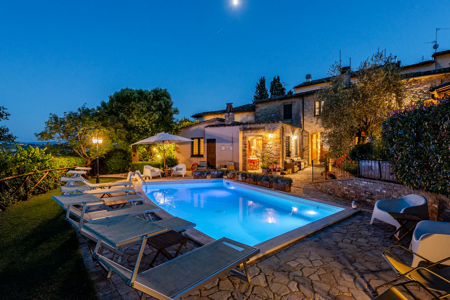 Piscina panoramica di BorgoCuore